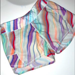 Girls Athleta Multicolored Athletic Shorts